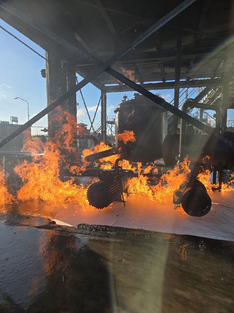 Opleiding Industriële brandbestrijding